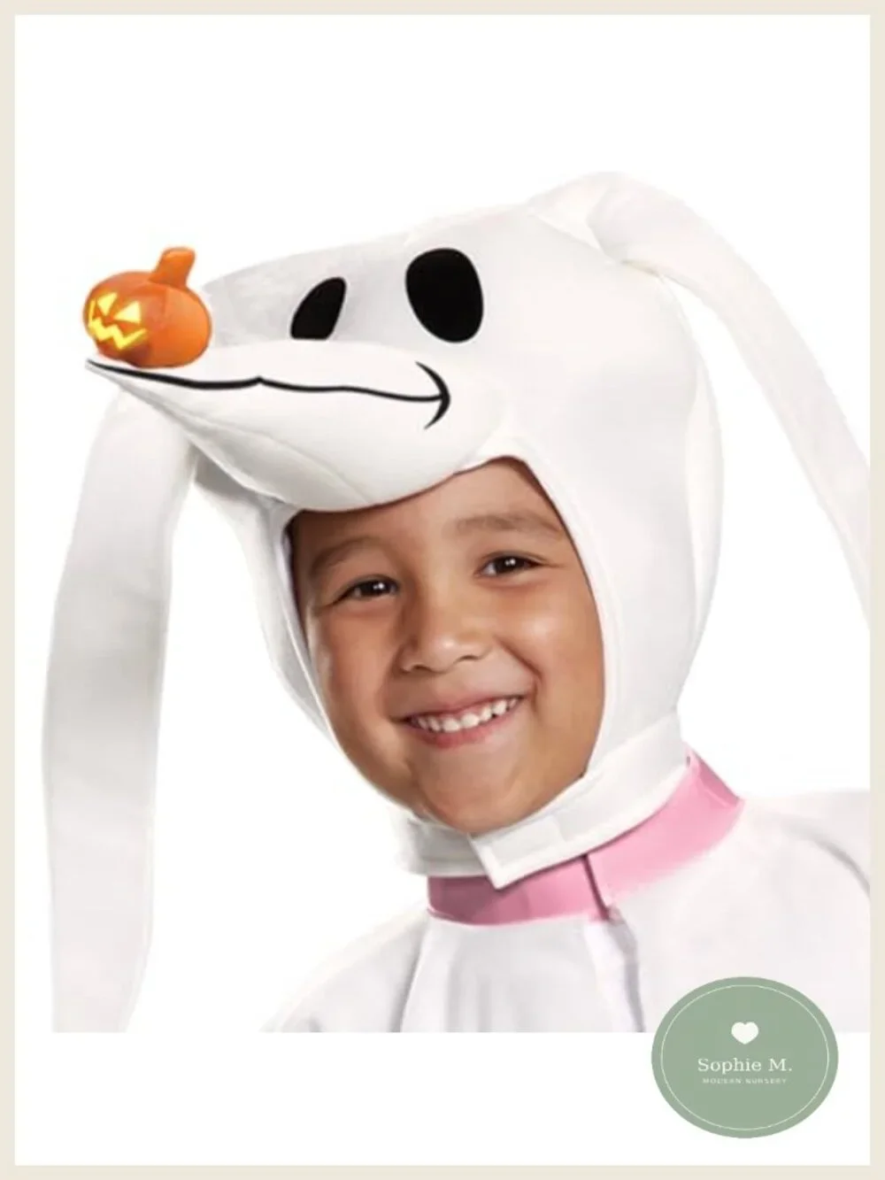 Toddler Zero Costume with Light-Up Nose Cape Set Halloween Cosplay